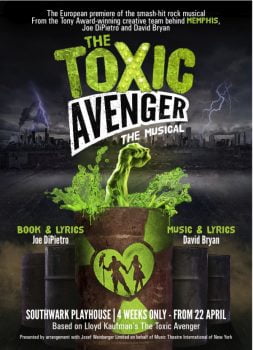 دانلود زیرنویس فارسی the toxic avenger: the musical