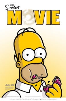 دانلود زیرنویس فارسی the simpsons movie